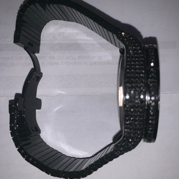 Custom Black Diamond Super Avenger Breitling watch - Picture 6 of 7